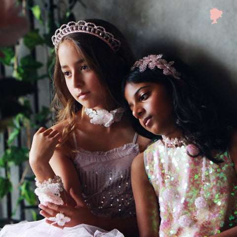 The Victoriana Princess Crown Headband.