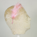 Girls pink feather hair band